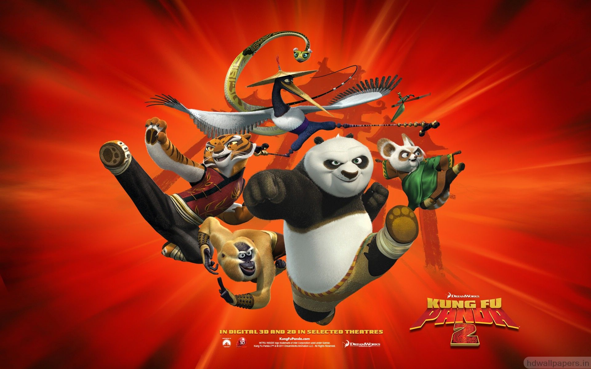 Movie Kung Fu Panda 2 Wallpapers HD Backgrounds