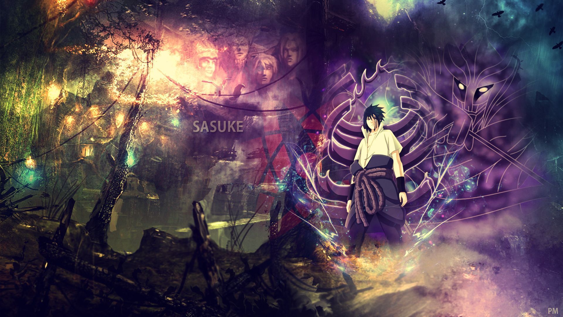 Wallpaper] - Sasuke Uchiha by attats on DeviantArt