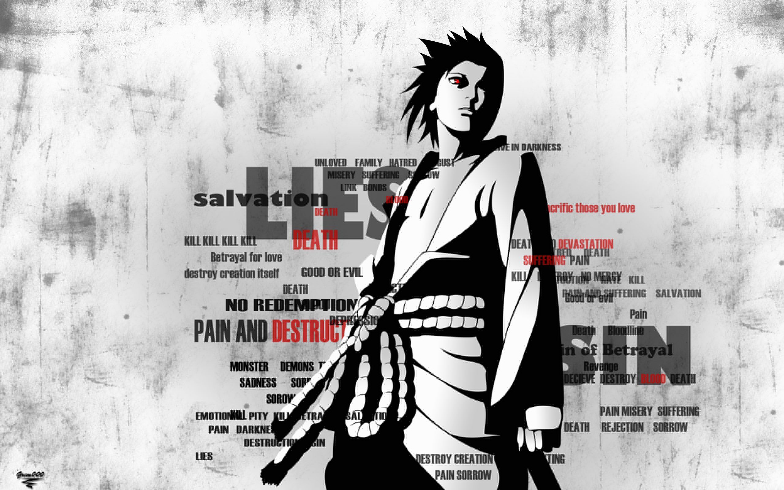 Naruto shippuden uchiha sasuke wallpaper | 2560x1600 | 68927 ...