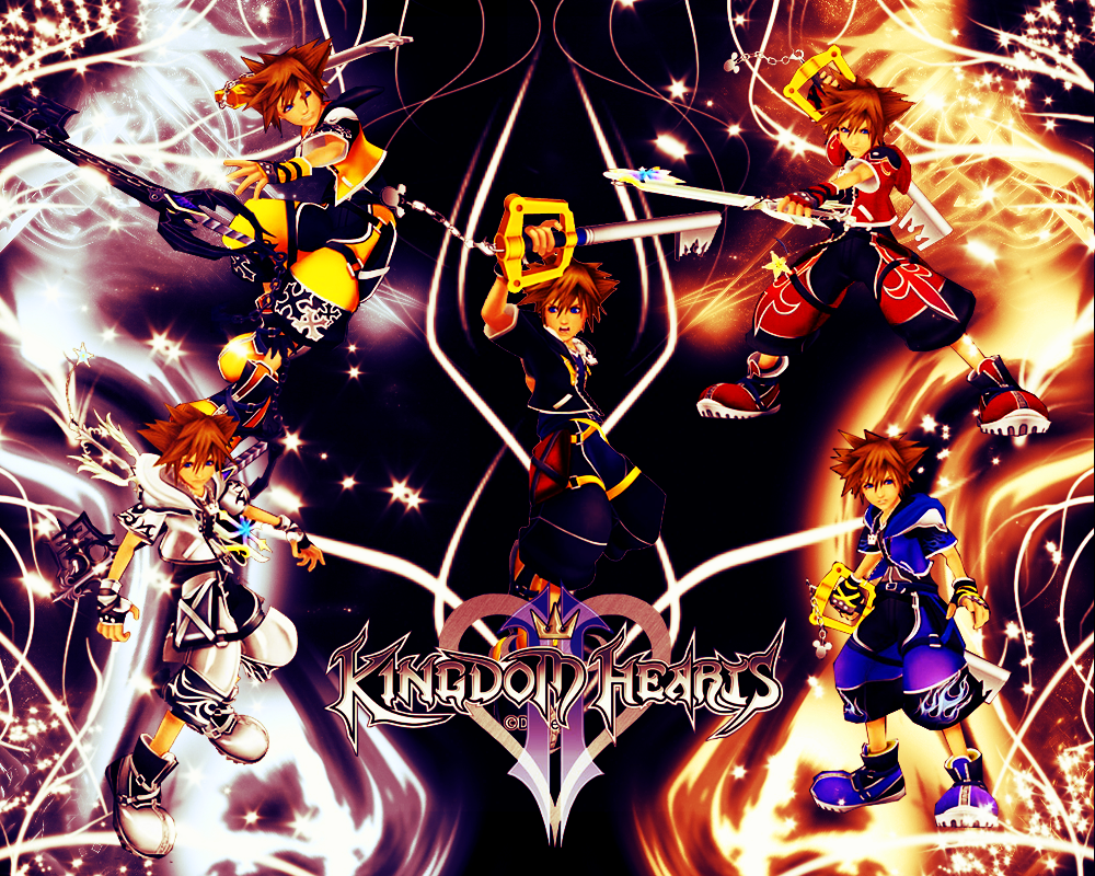 DeviantArt: More Like Kingdom Hearts II Wallpaper by kh2-club