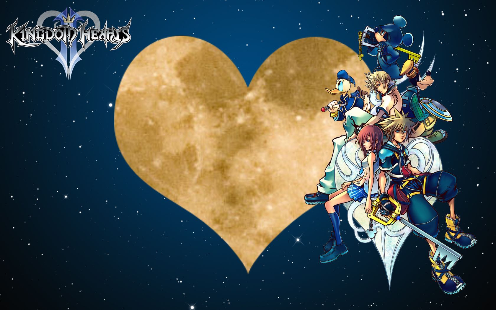 Kingdom Hearts II Wallpaper by Yugoku-chan on DeviantArt