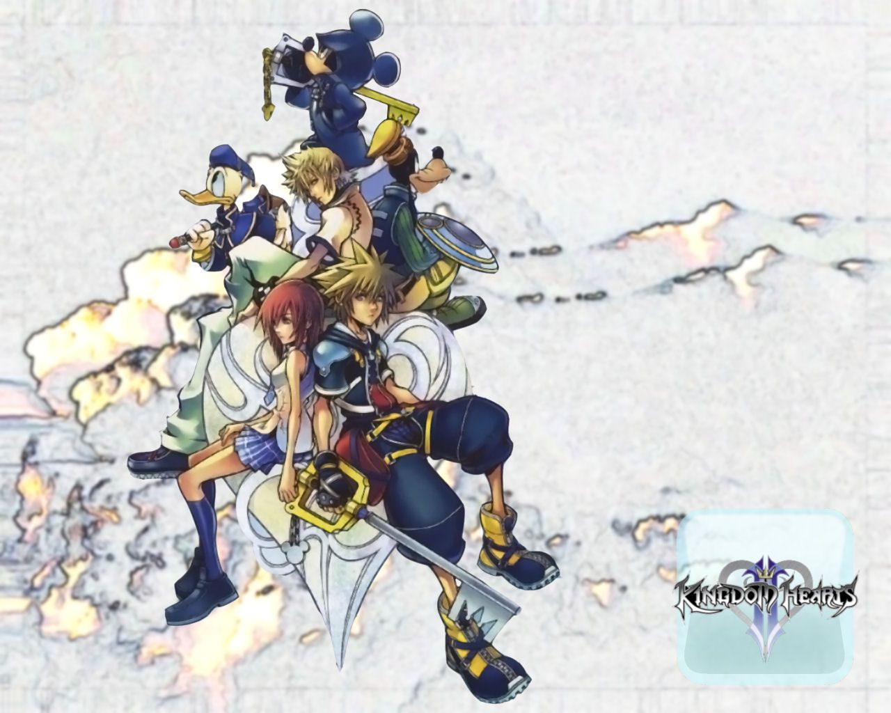 Kingdom Hearts II Wallpaper by Encorer on DeviantArt