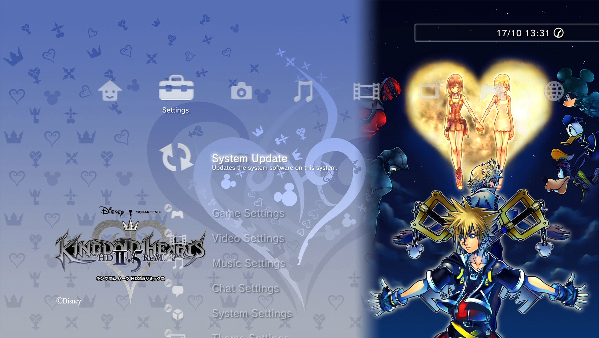 Here are the unlockable PlayStation 3 themes in Kingdom Hearts HD ...