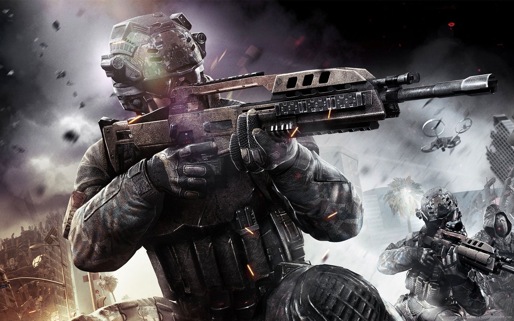 Download 1680x1050 Call Of Duty Black Ops 2 Wallpaper