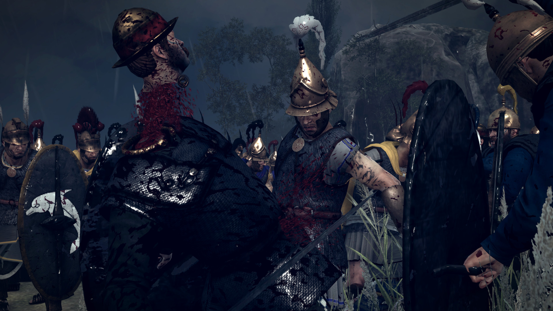 TOTAL WAR ROME action fantasy warrior battle dark blood g ...