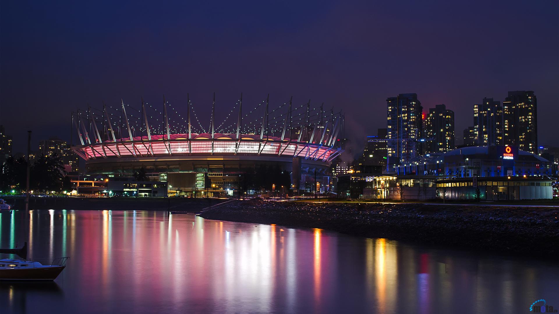 Download Wallpaper Stadium BC Place in Vancouver 1920 x 1080 HDTV
