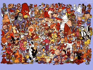 Warner Bros All Cartoon Characters - Part 2 - Cartoon Backgrounds