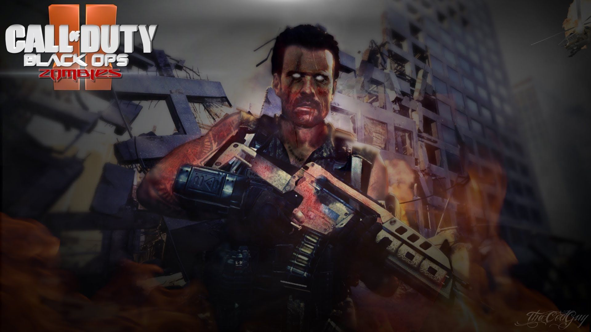 FREE Zombies Black Ops 2 Wallpaper Speed Art (Download in ...