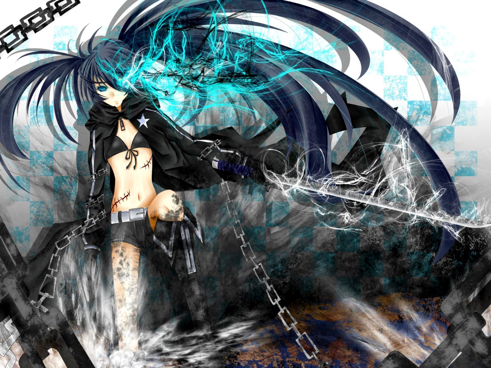 1467 Black Rock Shooter HD Wallpapers | Backgrounds - Wallpaper Abyss