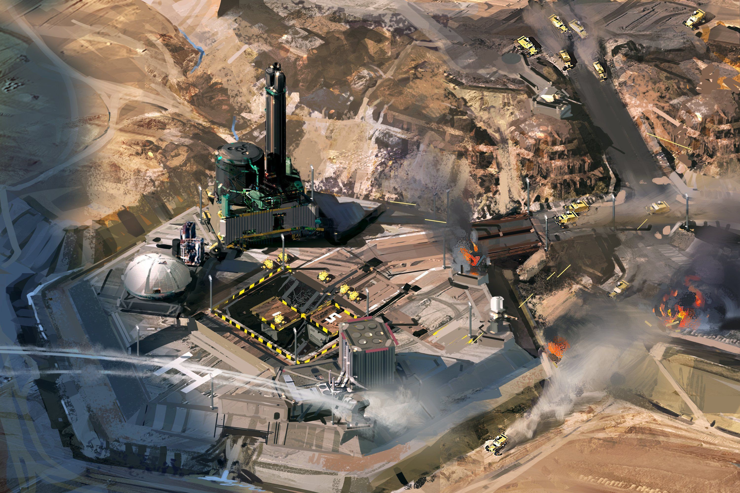 База будущего. Игра Homeworld Deserts of Kharak. Homeworld: Deserts of Kharak. Homeworld Deserts of Kharak концепт арт. Homeworld Shipbreakers.