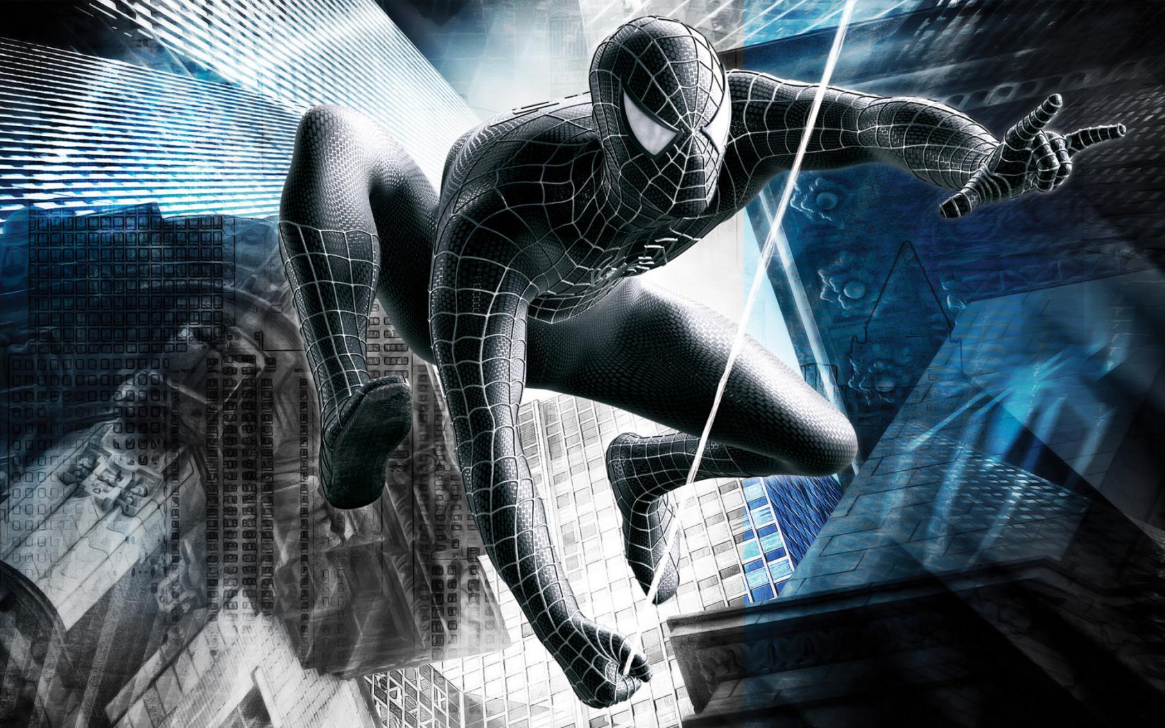 Download Black Spiderman Hd Widescreen Dacd Wallpaper Full HD