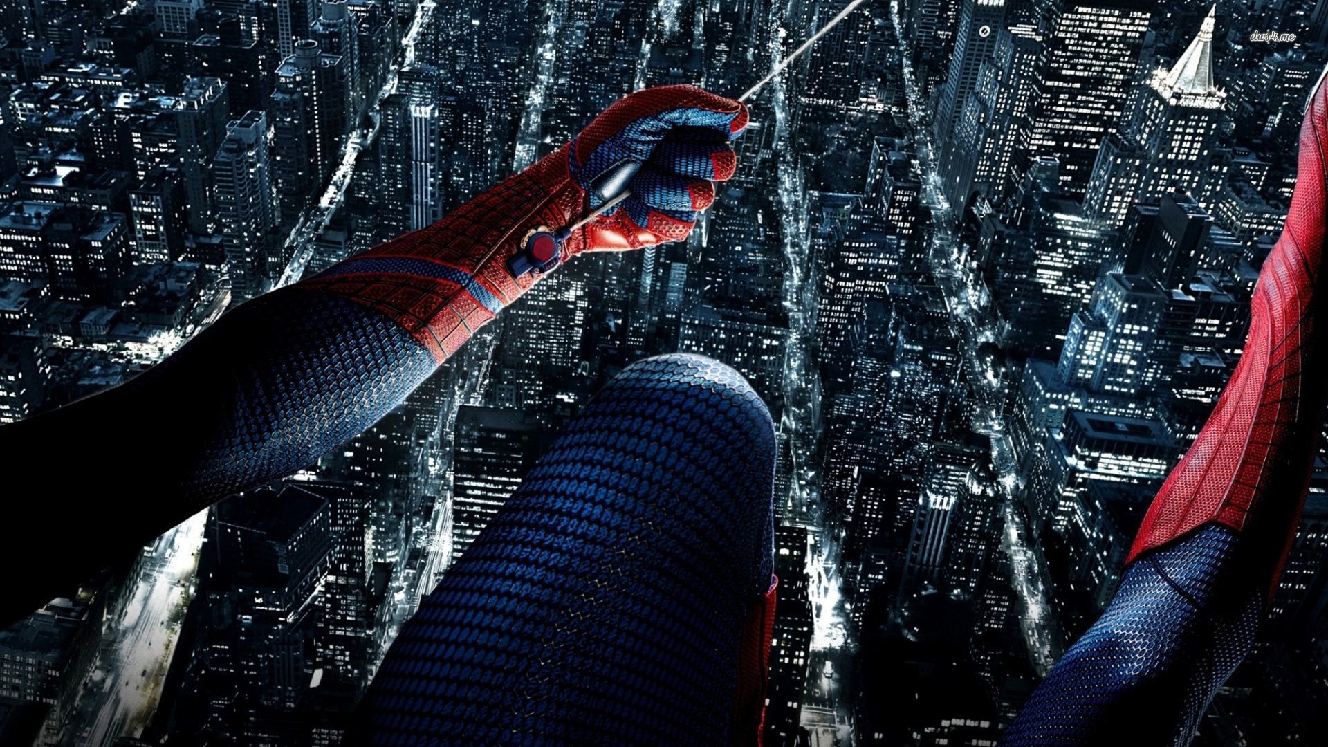44381 spider man looking over the city 1920x1080 movie wallpaper ...