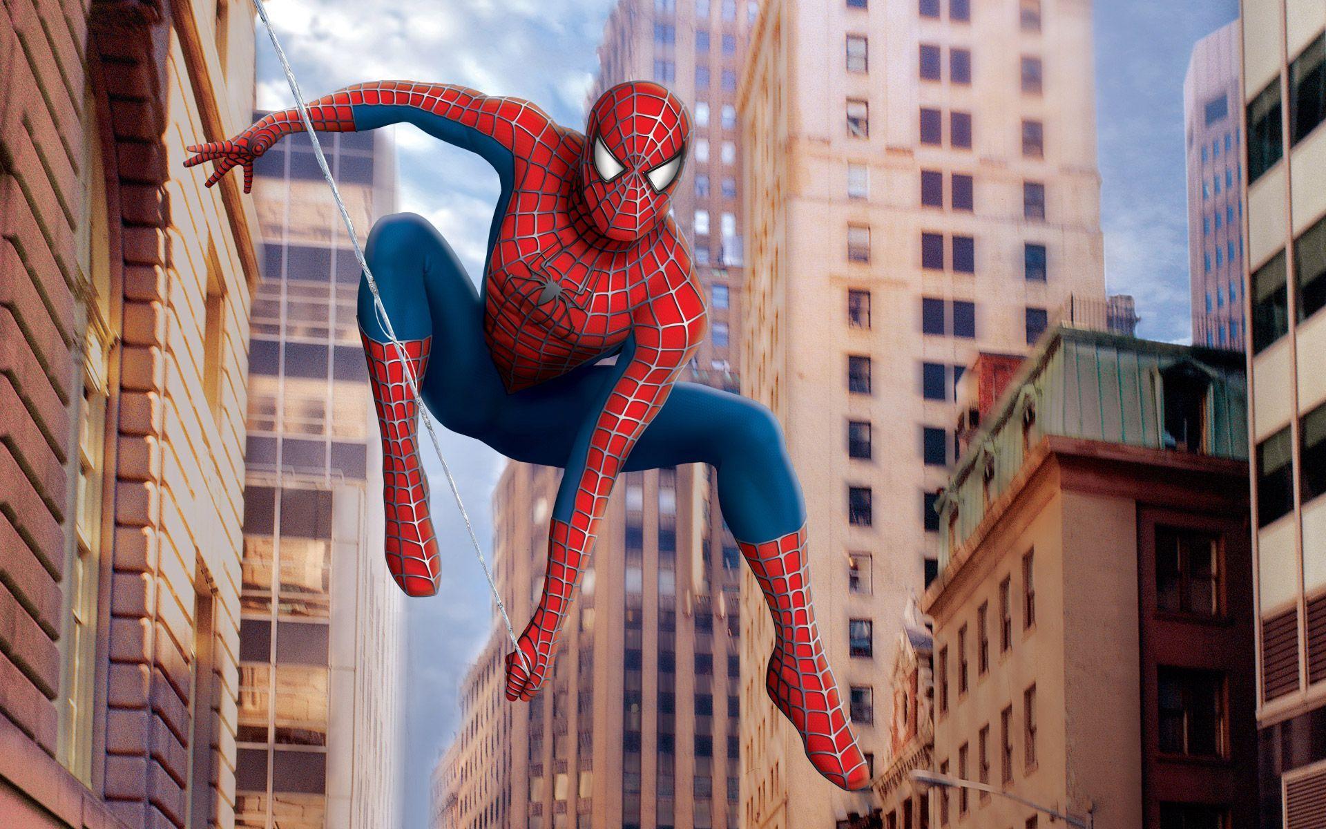 Jumping Spider-Man HD desktop wallpaper : Widescreen : High ...