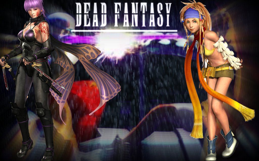 Dead Fantasy Ayane vs Rikku Wallpaper by KasumiNinjaboy on DeviantArt