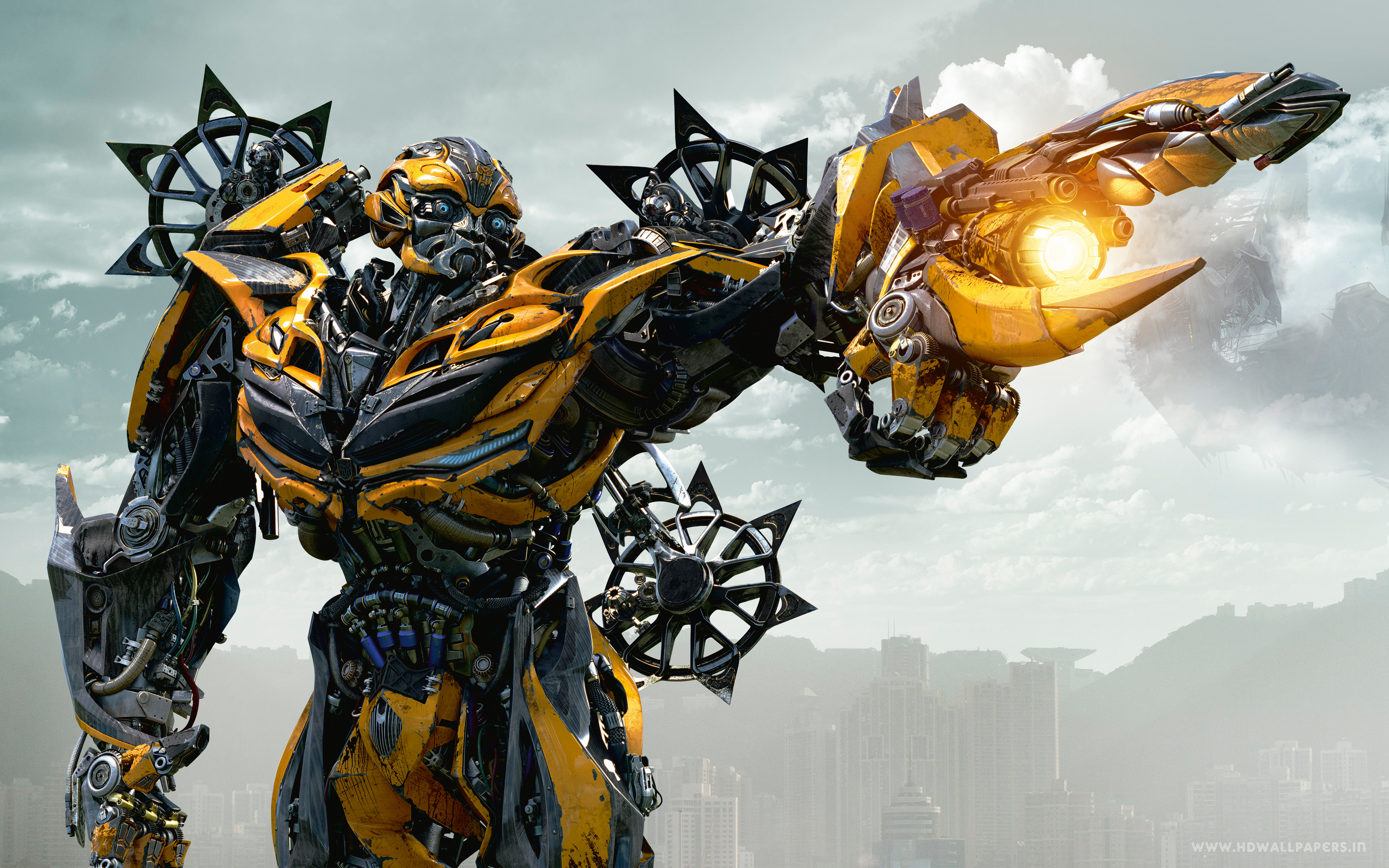 Bumblebee In Transformers 4 4K Ultra Hd Wallpaper Free HD