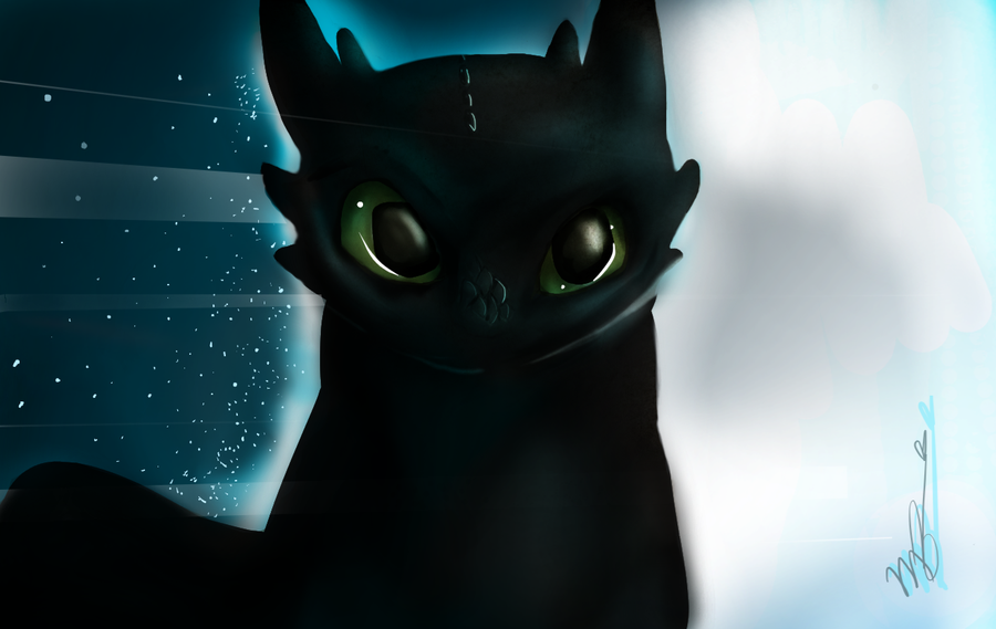 Toothless the Night Fury by M3daydream5 on DeviantArt