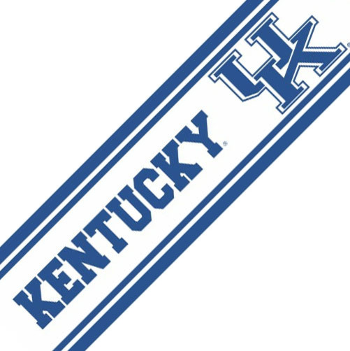 NCAA Kentucky Wildcats Prepasted Wallpaper Border Roll