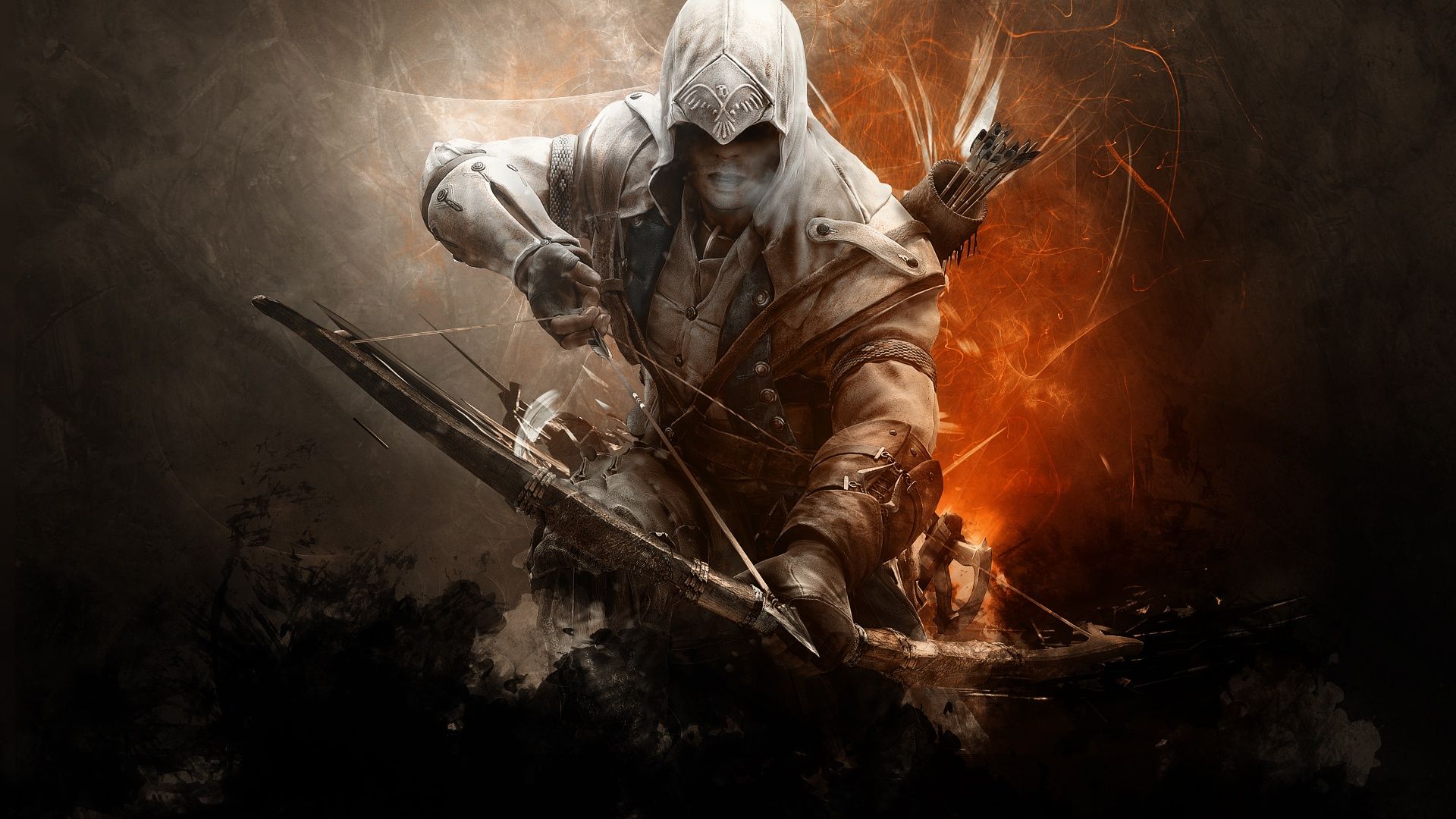 Assassins creed 3 connor game hd wallpaper wallpapers55.com