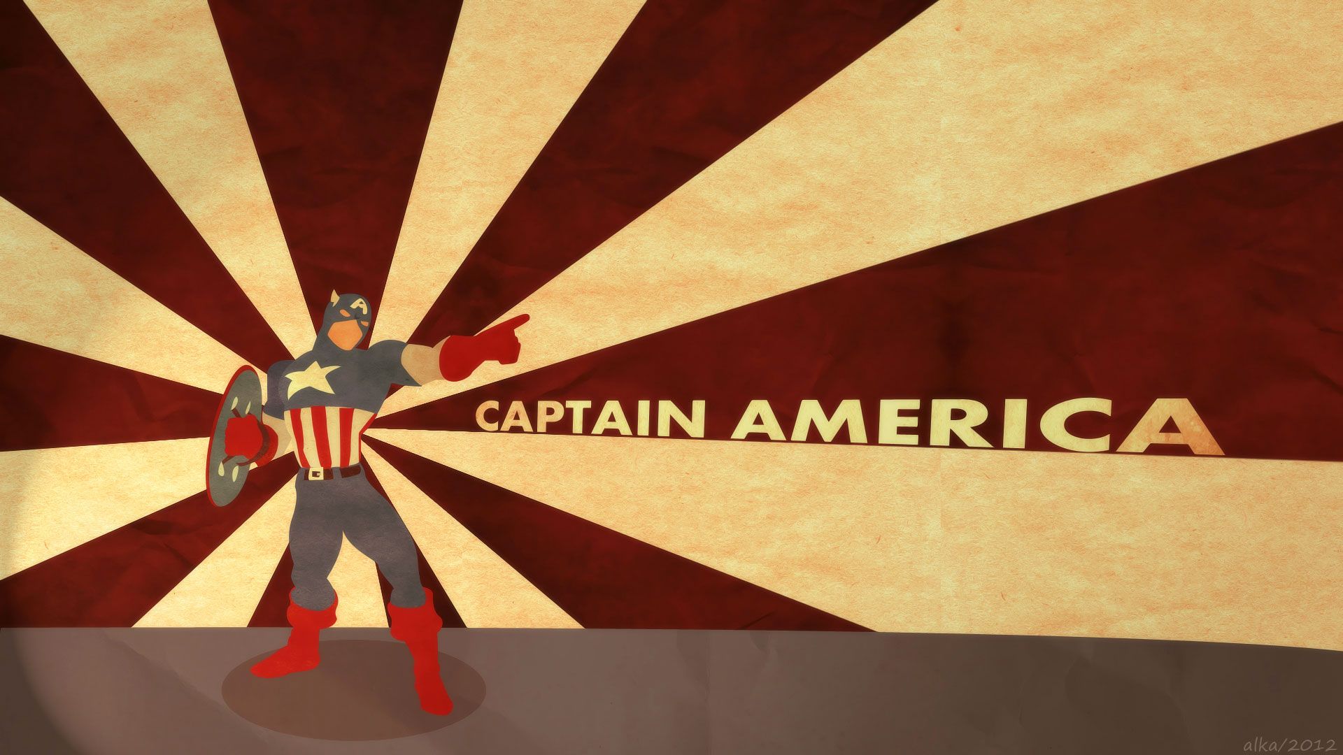 Капитан Америка ретро