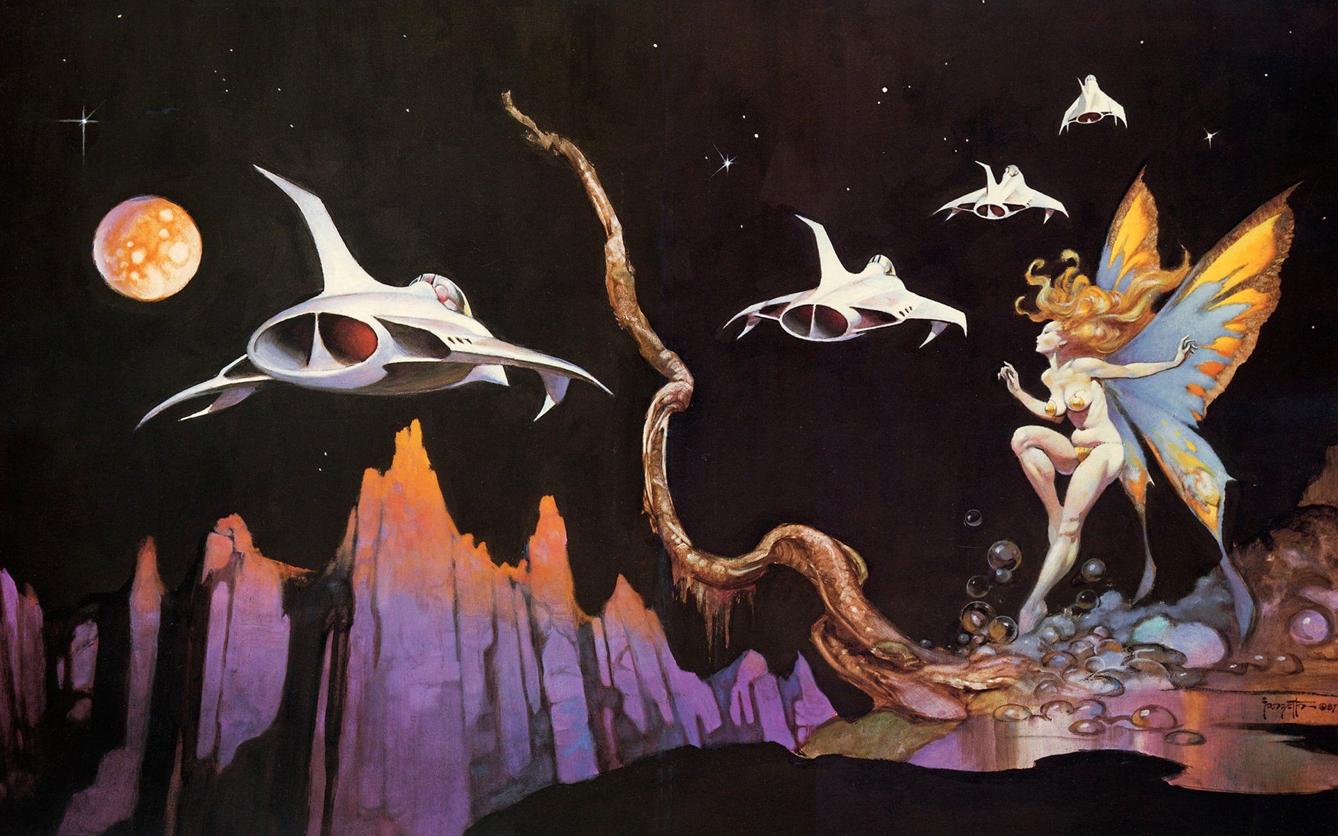 Fantasy art Frank Frazetta wallpaper | 1920x1200 | 285898 ...