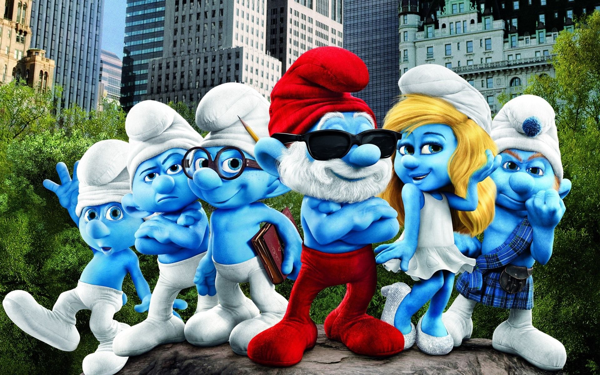 Clumsy The Smurfs 2 iPhone 5s Wallpaper Download  iPhone Wallpapers iPad  wallpapers Onestop Download  Smurfs The smurfs 2 Smurfs party