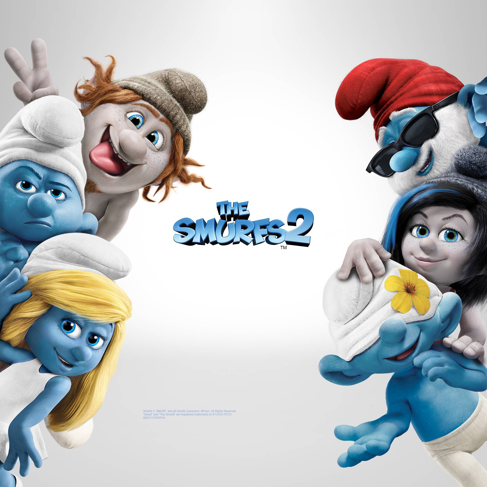 The Smurfs 2 iPad Exclusive HD Wallpapers