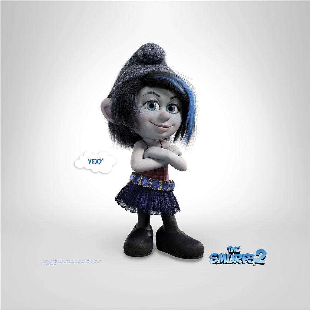 Vexy The Smurfs 2 iPad Air Wallpaper Download | iPhone Wallpapers ...