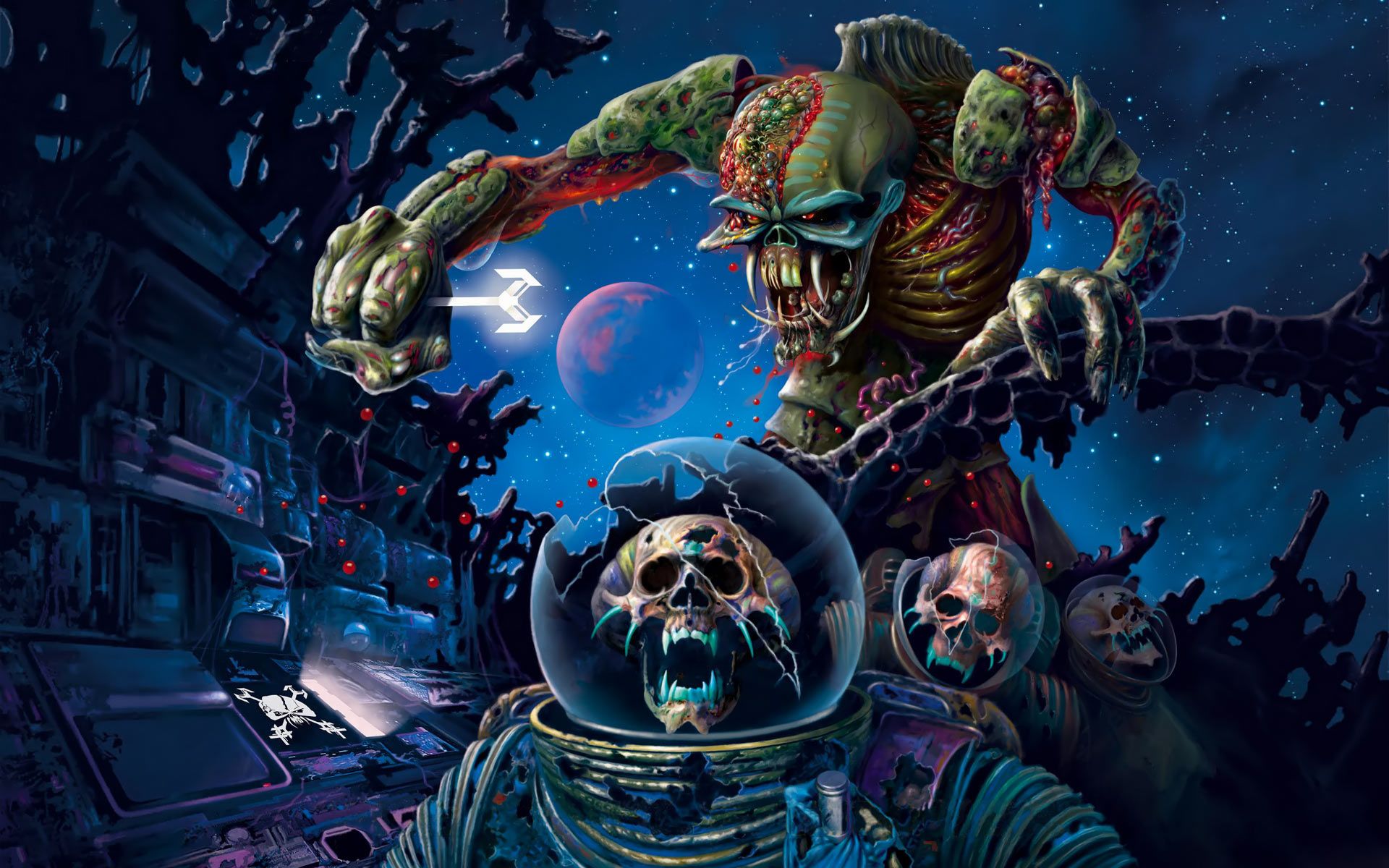 Desktop Wallpaper · Celebrities · Music · Iron Maiden Heavy metal ...