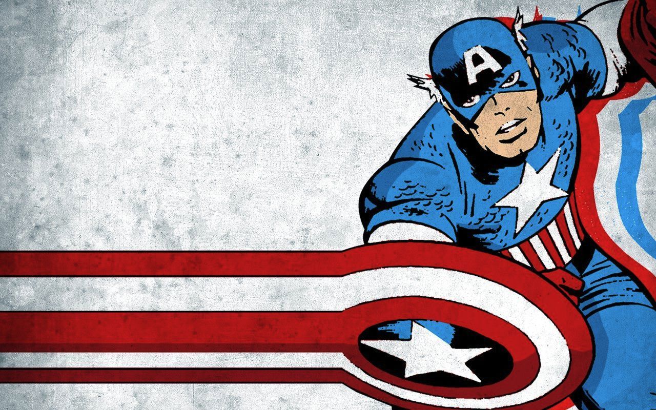 Captain America Comic Wallpapers Group (72+)