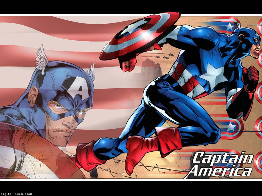 Captain America Comic - Home Designs