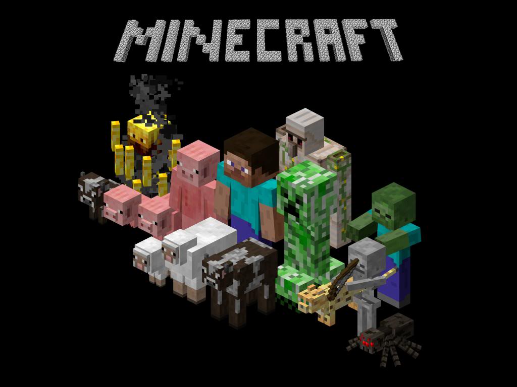 Minecraft Wallpapers Download Group 64 - minecraft roblox xbox mob steve vs herobrine png 1024x768 png