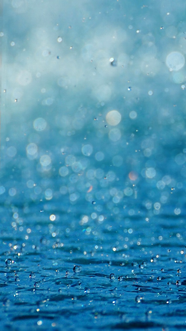 Shiny Raindrop Wallpaper - Free iPhone Wallpapers