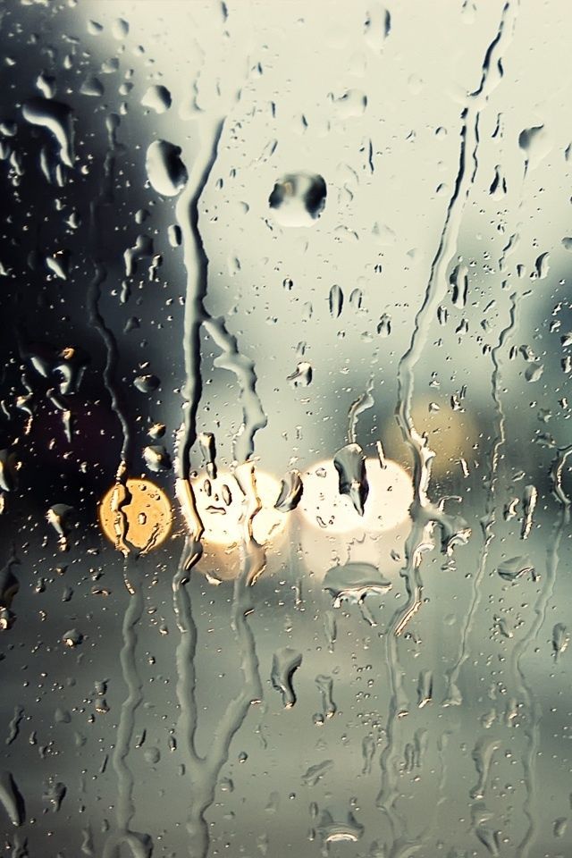 Rainy Window iPhone Wallpaper | iphone wallpapers | Pinterest ...