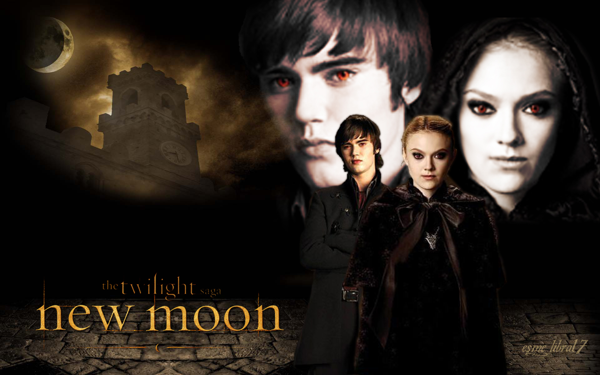 Image - The volturi Jane and Alec New Moon Wallpaper twilight