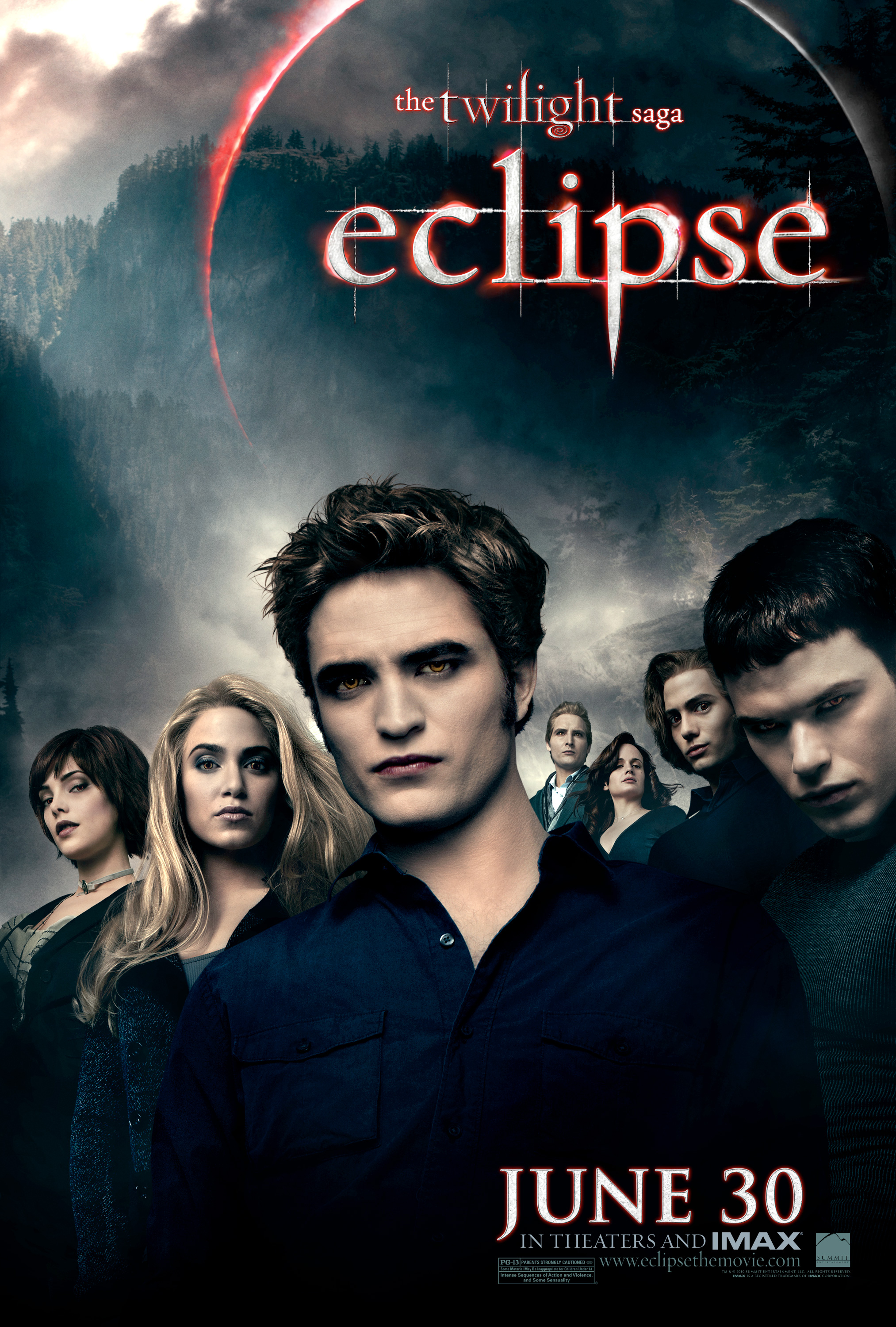 Cullens from Twilight Eclipse Desktop Wallpaper