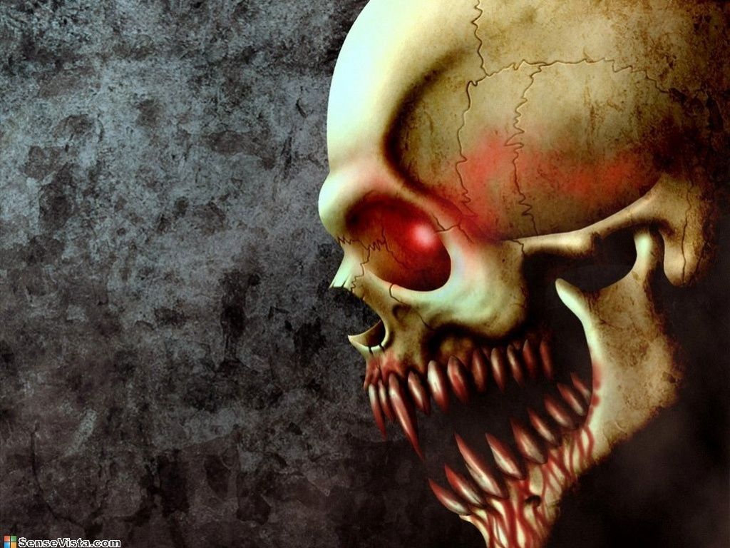 Vampire Skull Wallpaper | Allpix.Club