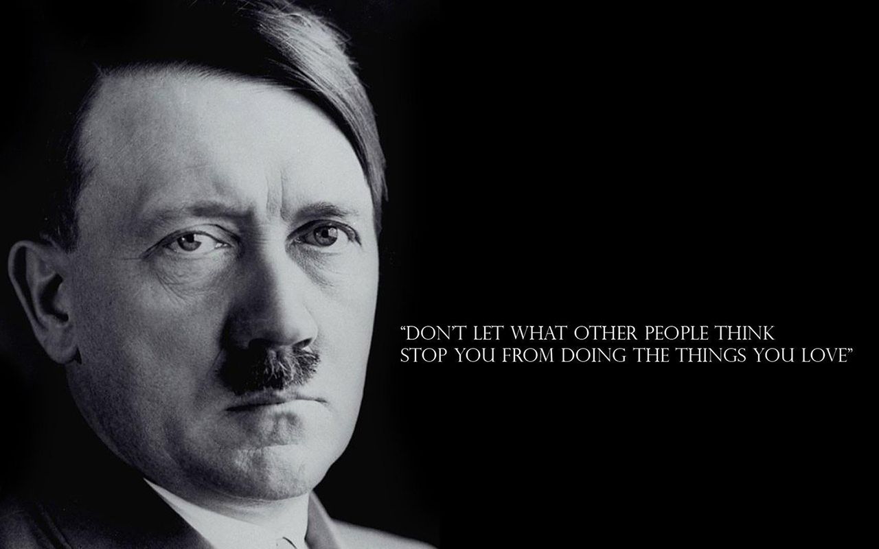 Hitler Quote Computer Wallpapers, Desktop Backgrounds | 1280x800 ...