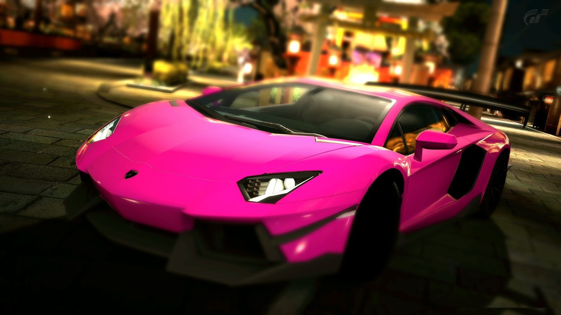 Lamborghini Lamborghini Aventador pink color model car wallpapers ...
