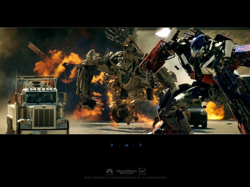 Transformers Movie Wallpaper (1024 x 768 Pixels)