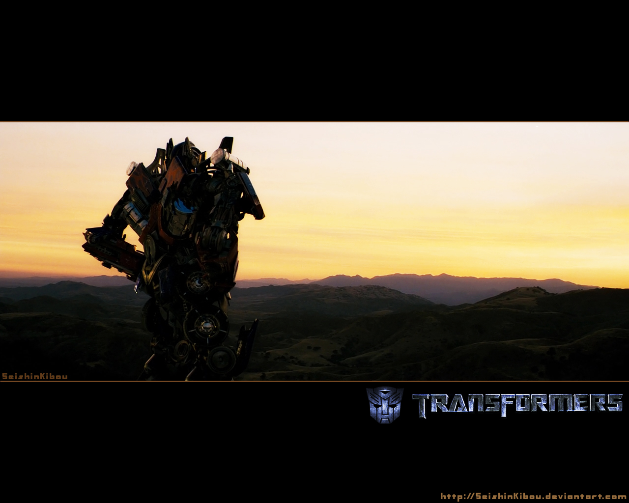 Transformers Movie Optimus Prime Sunset 1280 x 1024.jpg ...