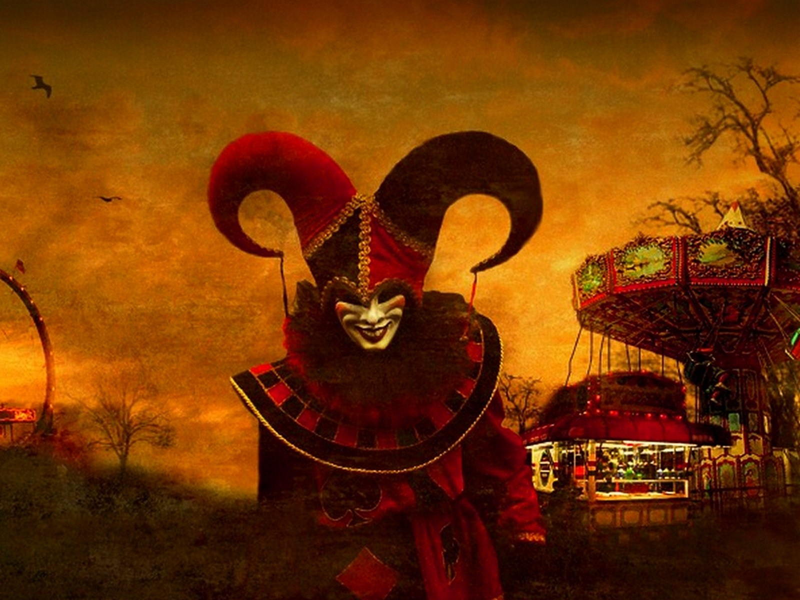 Scary Clown Wallpaper HD Resolution - Uncalke.com