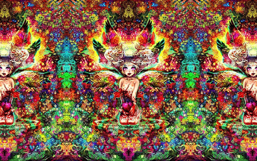 DeviantArt: More Like Psychedelic Trip Wallpaper by NNton