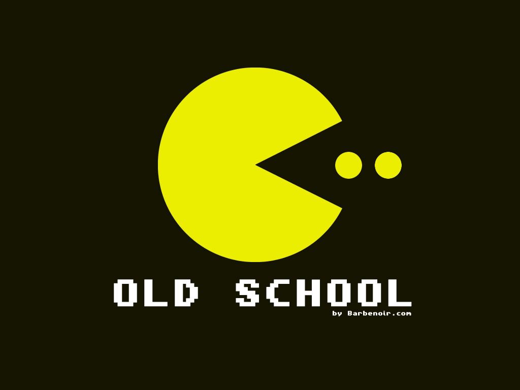 Original Pac Man Logo - wallpaper