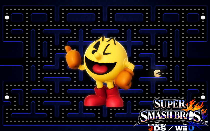 Pac-Man Smash Bros - wallpaper.