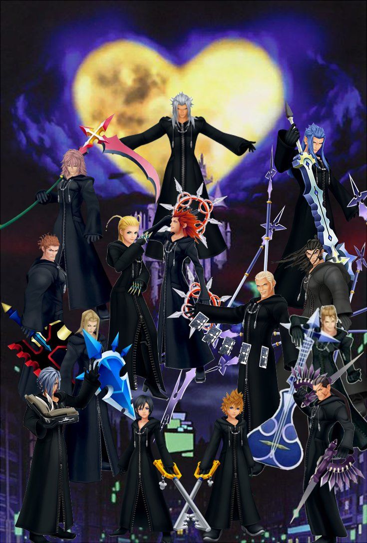 Organization XIII The World that Never Was by ryokia96 on DeviantArt