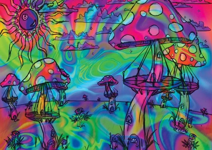Trippy Shrooms - Bing images