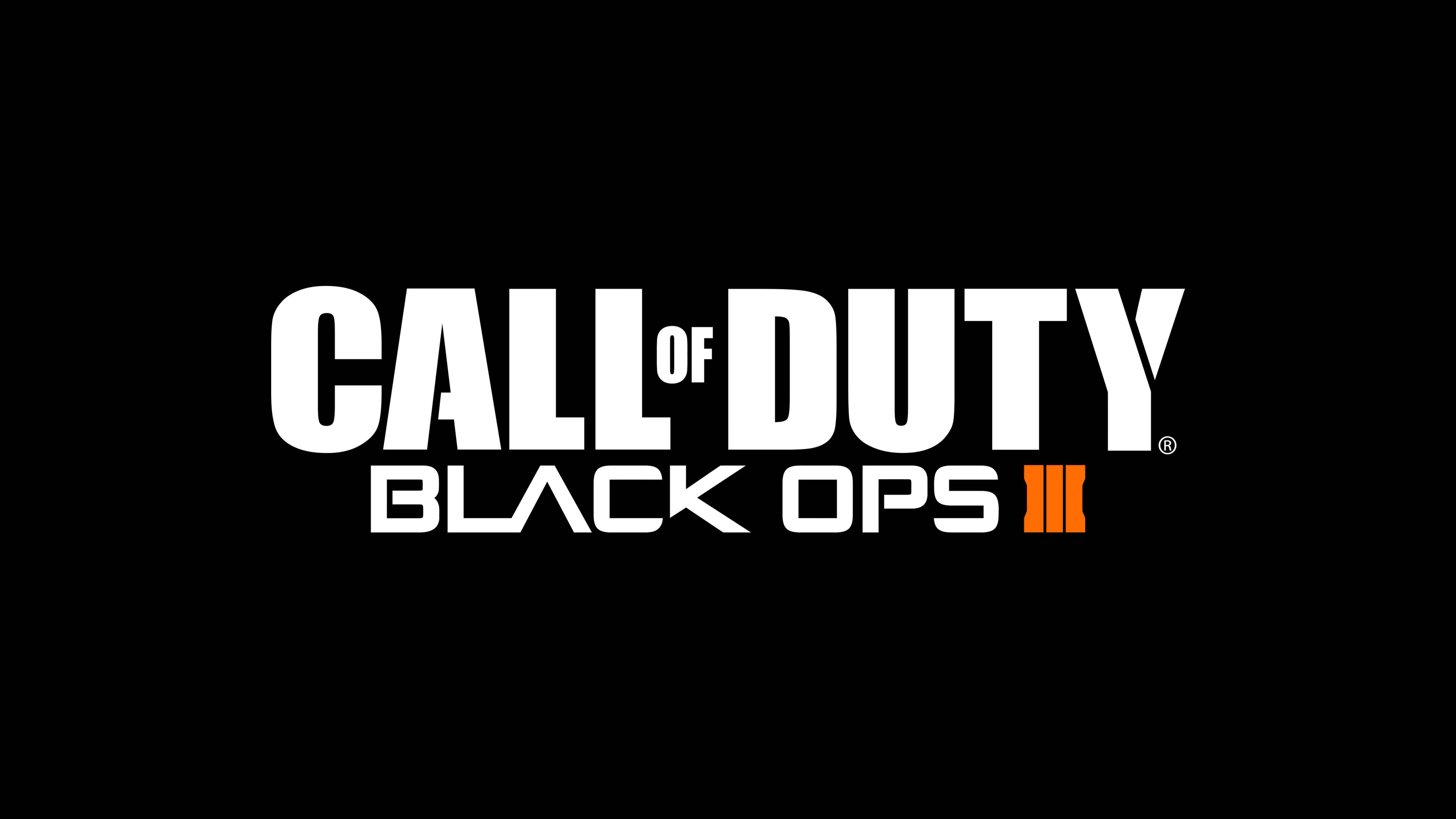 Call of Duty Black Ops III Logo - 3840x2160 - 4K 16 / 9 Ultra HD