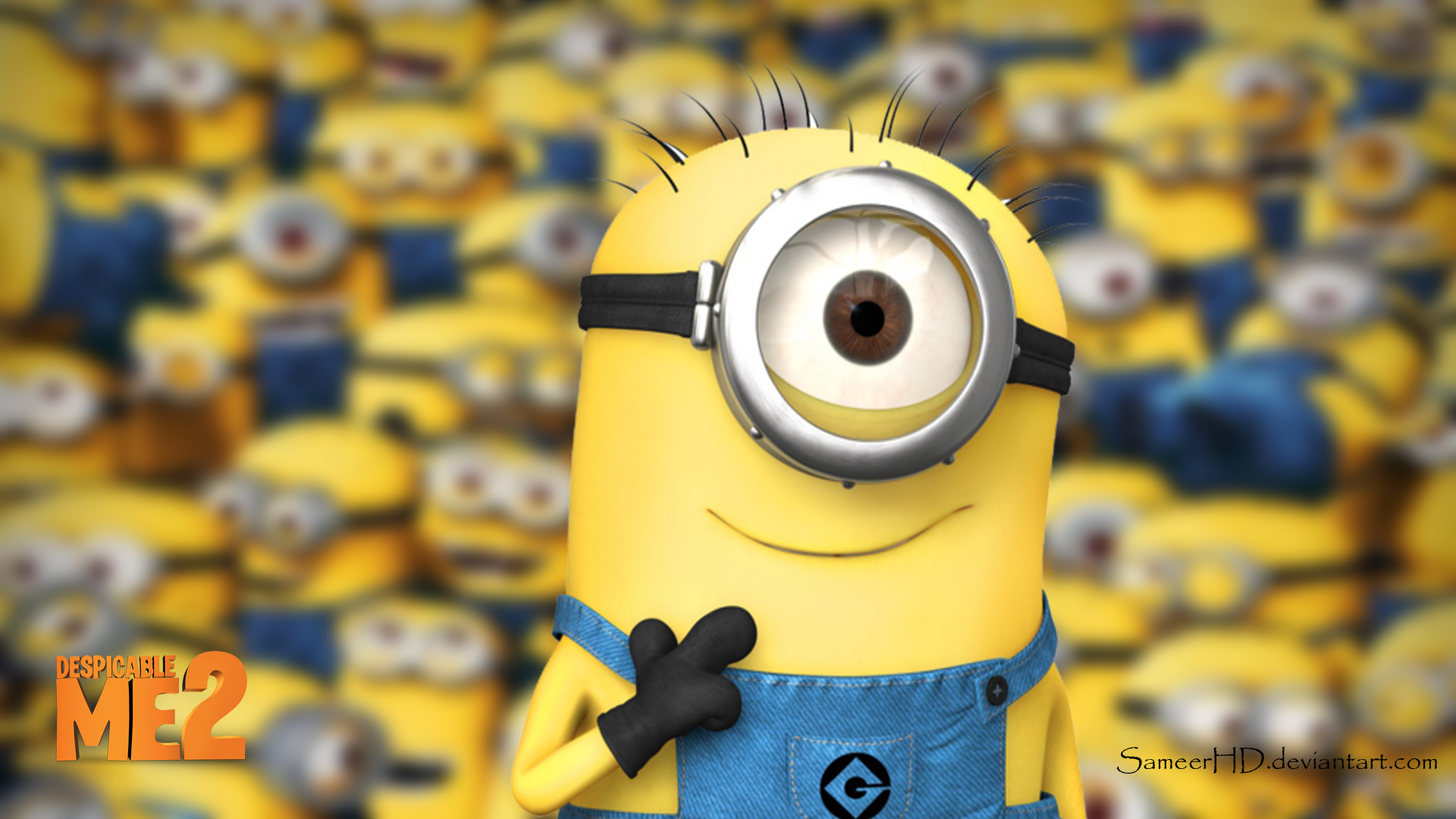 Despicable Me 2 Minion Wallpaper by SameerHD on DeviantArt