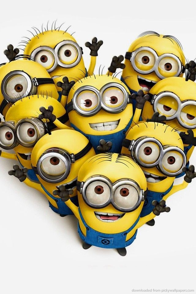 Download Despicable Me Minions Wallpaper For iPhone 4