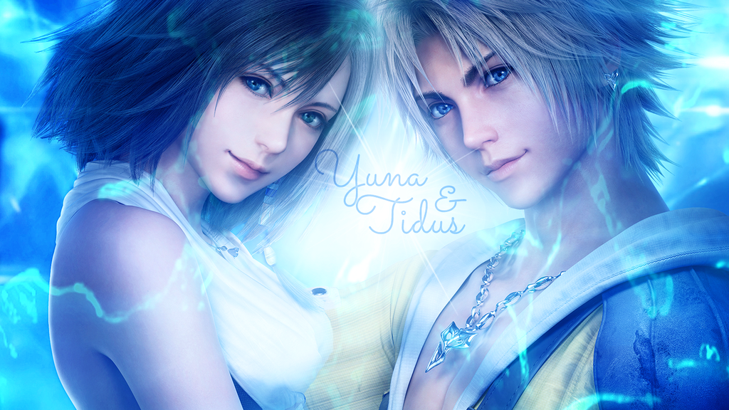 Wallpaper Yuna and Tidus / Final Fantasy X HD by